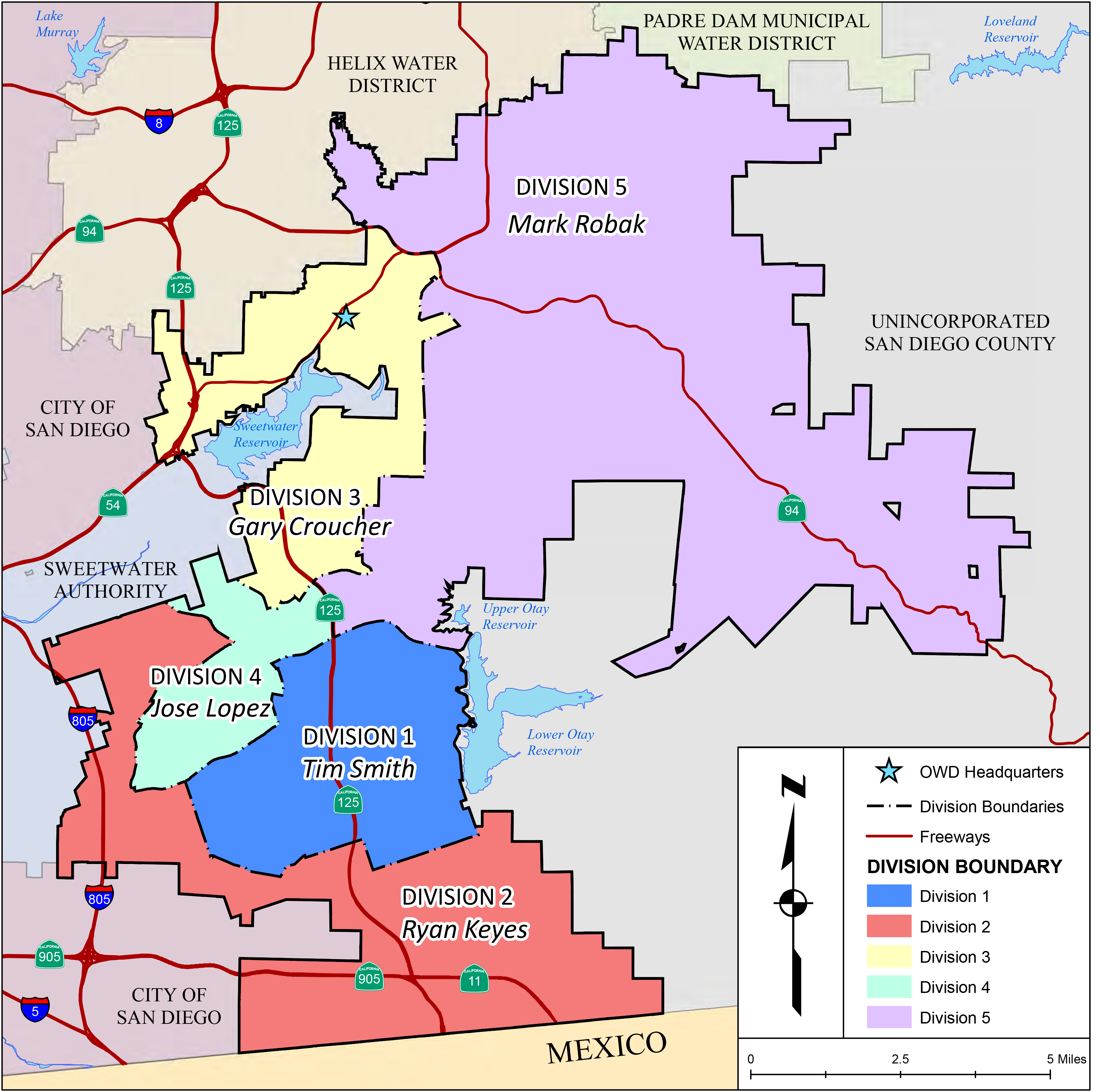 Redistricting map