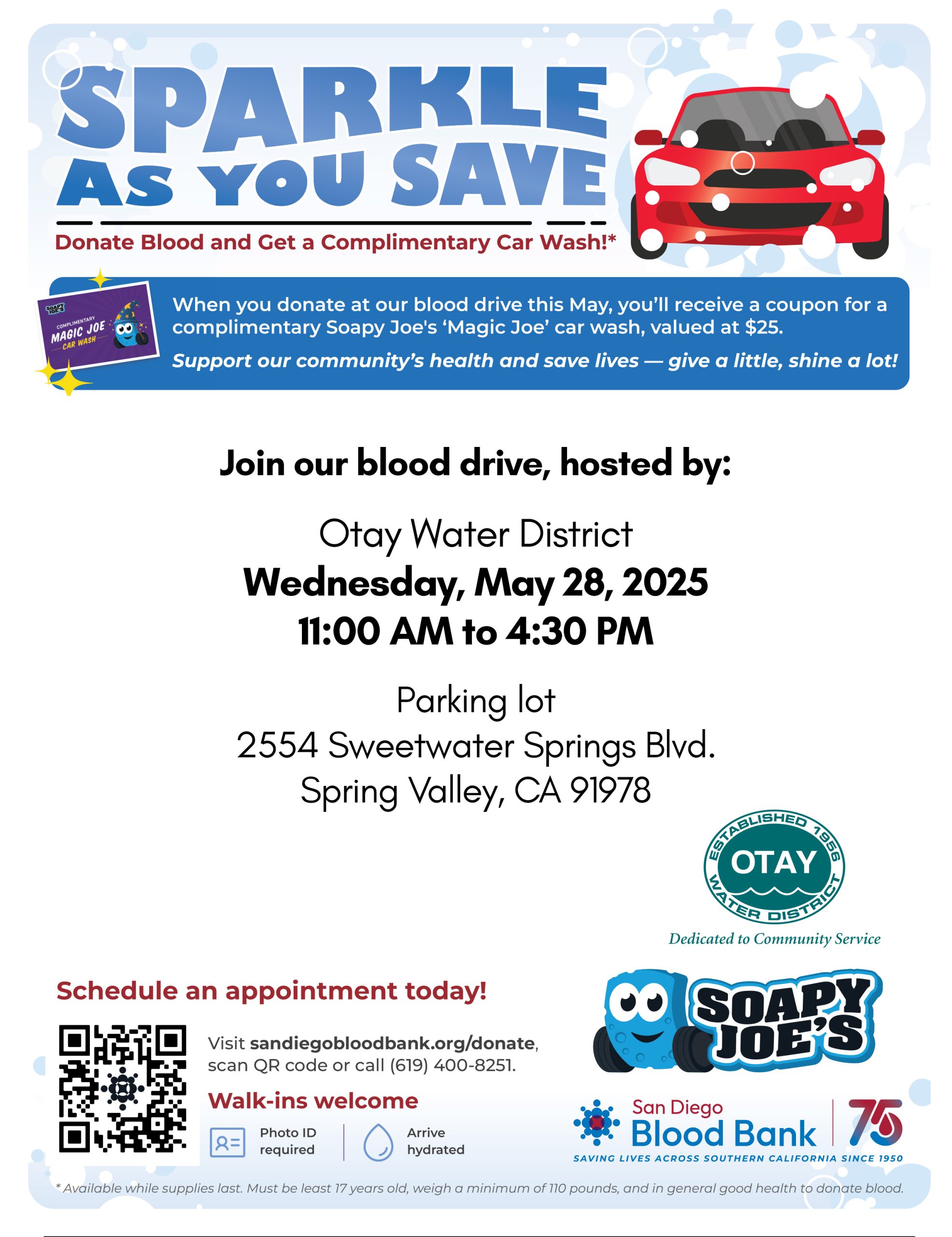 Blood Drive Flyer